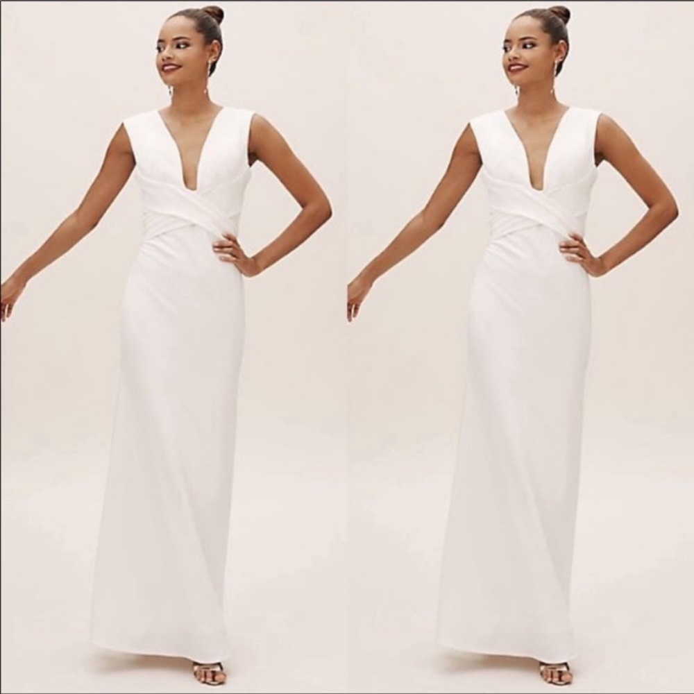 BHLDN Fira Dress in Ivory